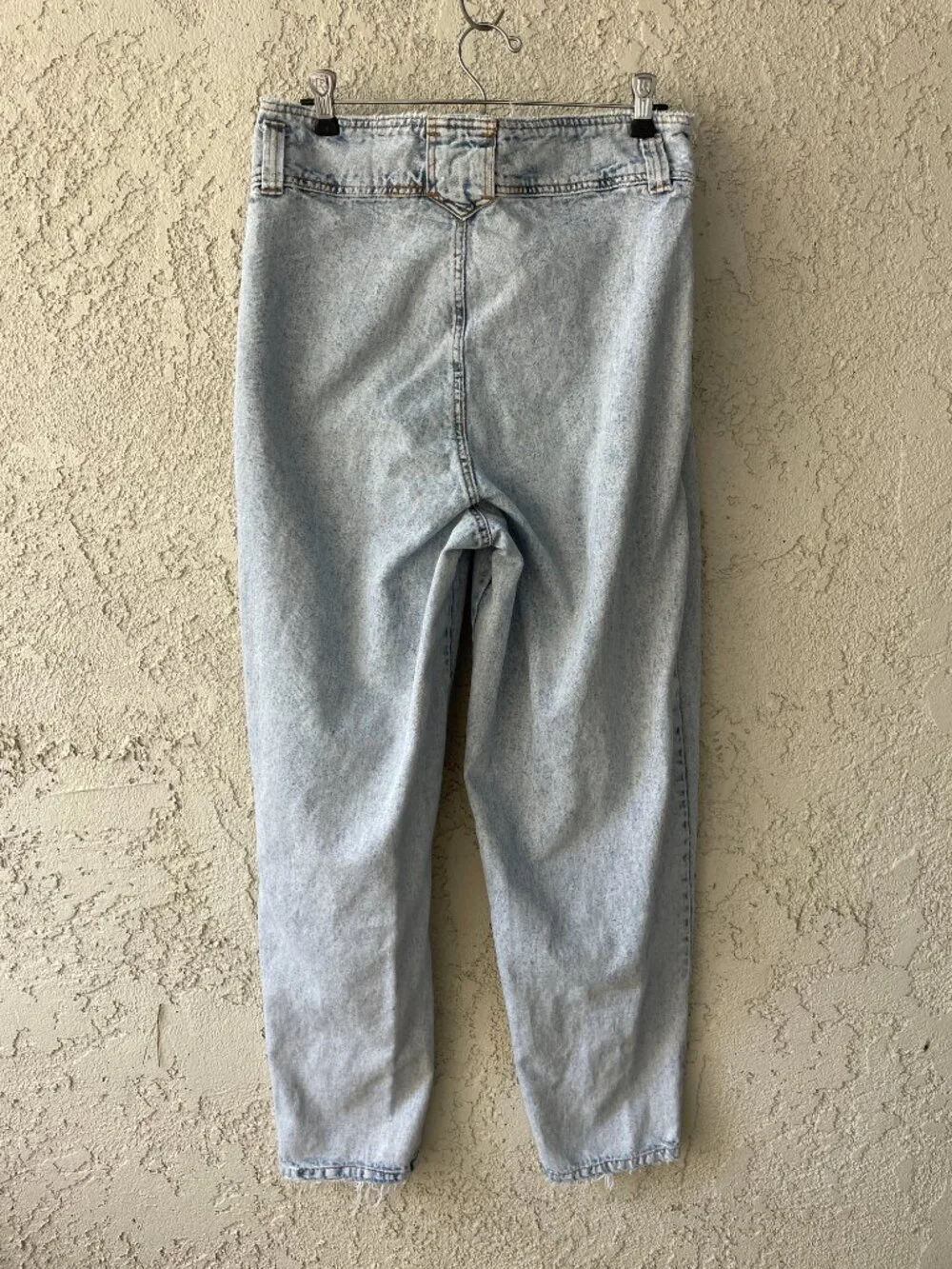 Vtg 80s Jordache Studio Acid Wash High Waisted Tapered Mom Jeans Women's Size 10 - Picture 2 of 12